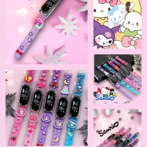 RELOJ DIGITAL ** SANRIO / CON LUZ LED