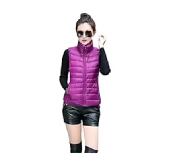 CHALECO MORADO DAMA