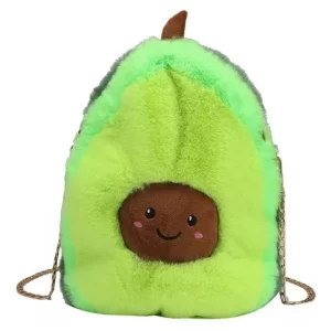BOLSO AGUACATE PELUCHE