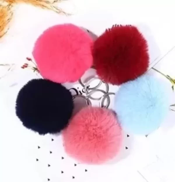 LLAVERO POMPON