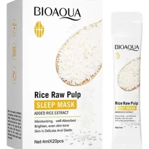 Mascarilla en crema de arroz nocturna