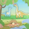 ROMBECABEZAS MINI MADERA DINO - Imagen 2