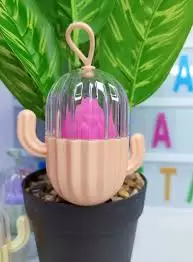 ESPONJA BLENDER PUFF CON CONTENEDOR CACTUS