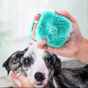 Cepillo de Silicón Multifuncional con Dispensador de Jabón