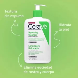 CERA VE LIMPIADORA HIDRATANTE PARA PIEL NORMAL A SECA