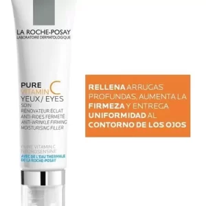 LA ROCHE CREMA VITAMINA C ACLARA LAS BOLSAS DE LOS OJOS