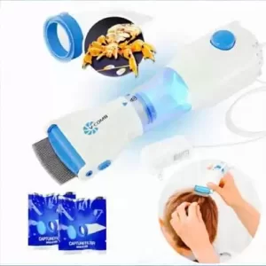 PEINE ELÉCTRICO PARA PIOJOS Y PULGAS MASCOTA