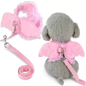 ARNES PARA MASCOTA MINI ALAS ROSA