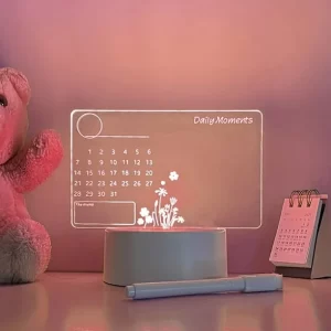 LUZ LED CALENDARIO ACRÍLICO
