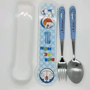 CUBIERTOS DORAEMON-CUCHARA Y TENEDOR