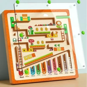 LABERINTO MAGNÉTICO DE COLORES