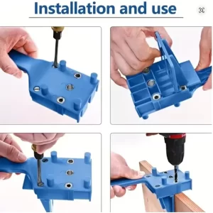 HERRAMIENTA APOYO PARA ORIFICIO / BROCA DE 6/8/10MM PARA CARPINTERÍA