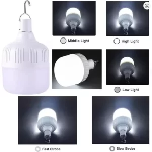 LUZ PORTATIL LAMPARA RECARGABLE USB