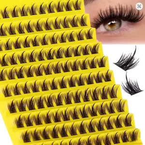 PESTAÑAS POSTIZAS-BLISTER AMARILLO