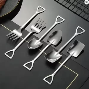 CUCHARAS TIPO PALA MINI SET DE 4 PZAS