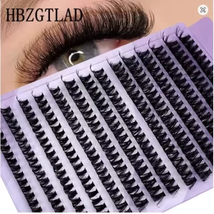 EXTENSIÓN DE PESTAÑAS RACIMO MORADA O VERDE