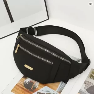 CANGURERA NEGRA CIERRES