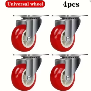 RUEDAS GIRATORIAS PAQUETE DE 4 PZAS