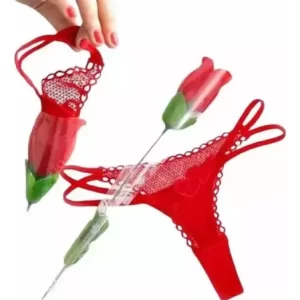 TANGA ENFORMA DE ROSA