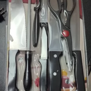 CUCHILLOS 8 PZAS JUEGO PARA COCINA