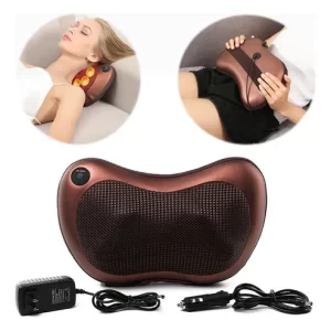 ALMOHADA MASAJEADOR CARGADOR CASA Y AUTO