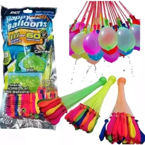 GLOBOS DE AGUA-LLENADO RÁPIDO-SET DE 111
