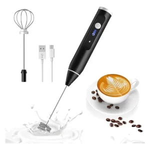 BATIDOS-MEZCLADOR RECARGABLE DOBLE CABEZAL