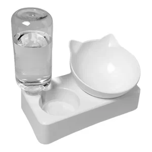 DISPENSADOR DE COMIDA Y BEBEDERO