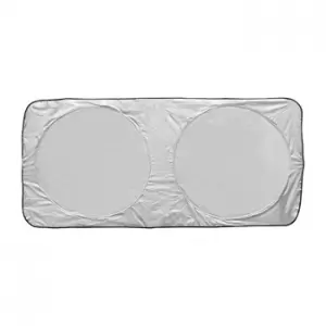 PARASOL PARA AUTO PLATEADO