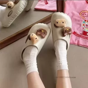 SANDALIA HELLO KITTY TIPO CROCS