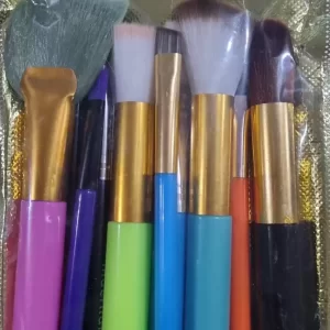 BROCHAS-SET 1O VARIADAS TAMAÑO, FORMA Y COLOR