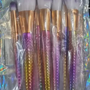 BROCHAS MANGO SIRENA TORNASOL 7 PZAS