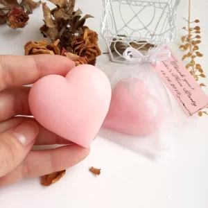 JABÓN DE CORAZÓN 8PZAS MINI