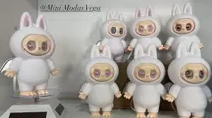 LABUBU BLANCO RÍGIDO