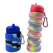 BOTELLA PLEGABLE DE SILICÓN