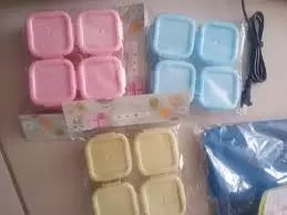 RECIPIENTE MINI TUPPER SET DE 4