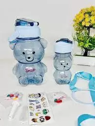 VASO DOBLE OSITO CON TAPA