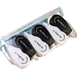 CORRECTOR DE CINTA 6 PZAS EN BOLSA