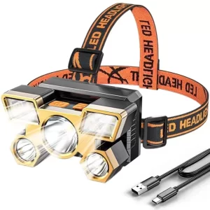 LÁMPARA LED TIPO MINERO RECARGABLE