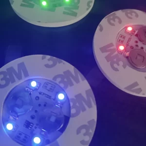 BASE LED 5PZAS PARA BOTELLAS O DECORACIÓN