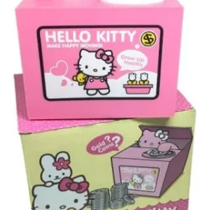 ALCANCÍA KITTY COME MONEDAS