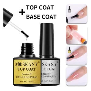BASE Y TOP COAT UÑAS
