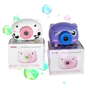 CAMARA LANZA BURBUJAS-JUGUETE