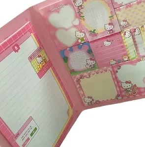 CUADERNO DE POST-IT KITTY