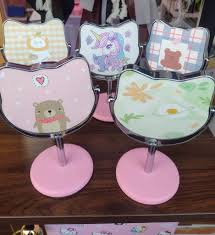 ESPEJO MINI CON SOPORTE KAWAII