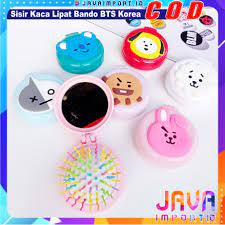 CEPILLO PORTATIL CON ESPEJO PLEGABLE