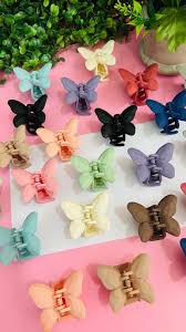 MARIPOSAS PARA CABELLO DOCENA DIFERENTES COLORES
