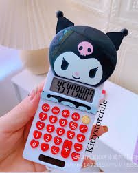 CALCULADORA DE BOLSILLO KUROMI LILA