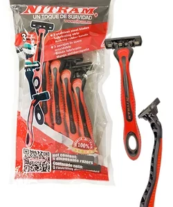 BOLSA DE RASTRILLOS NITRAM 5 PZAS