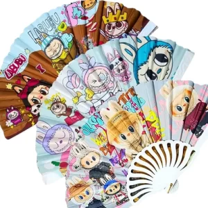 ABANICO LABUBU O CAPIBARA